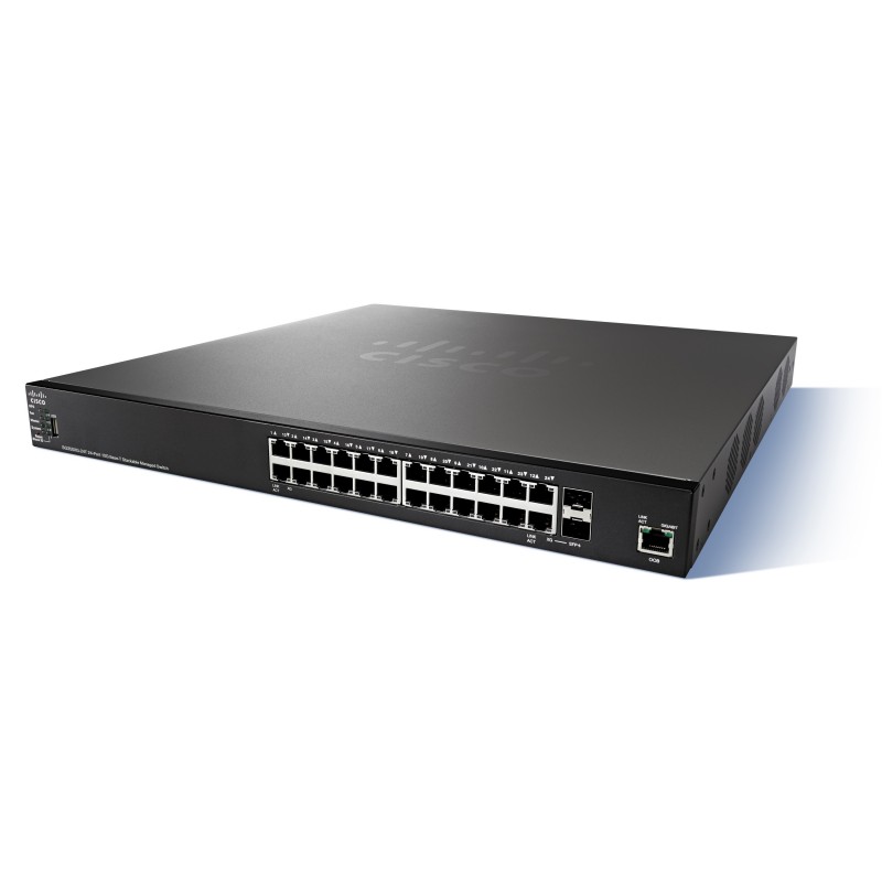 Cisco Small Business SG350XG-24T Gestionado L3 10G Ethernet (100 1000 10000) Negro 1U SG350XG-24T-K9-EU