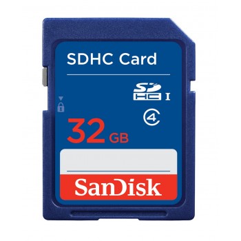 SanDisk Standard SDHC Card 32GB SDHC - Azul SDSDB-032G-B35