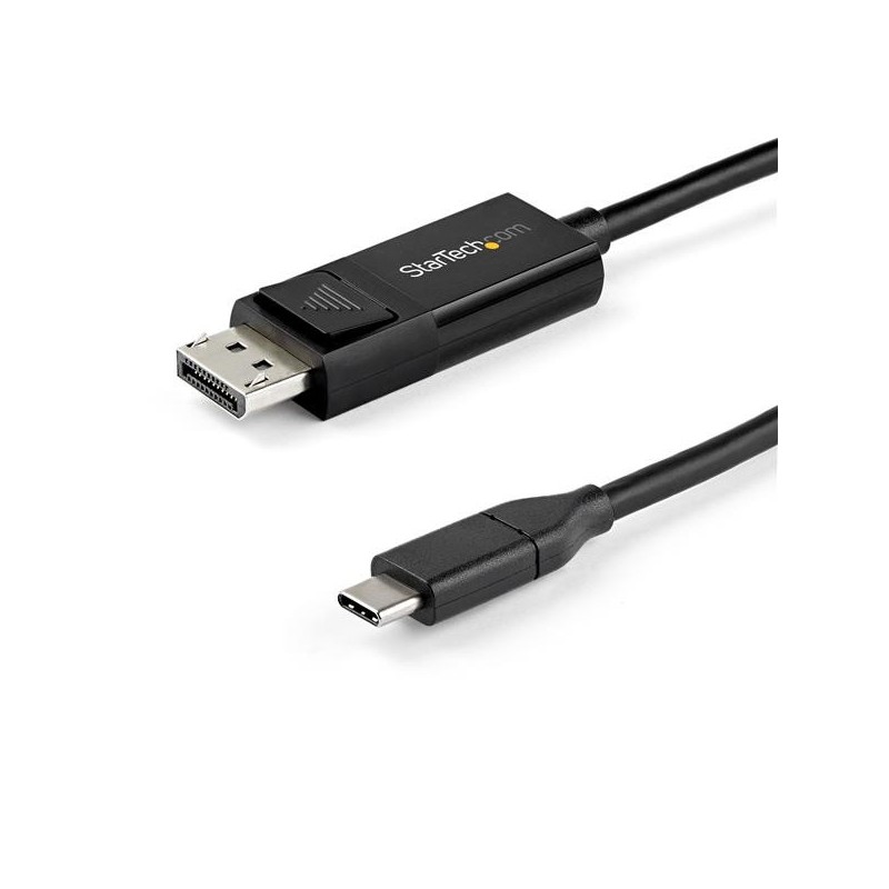StarTech.com 2m - Cable USB-C a DisplayPort 1.4 - Bidireccional CDP2DP142MBD