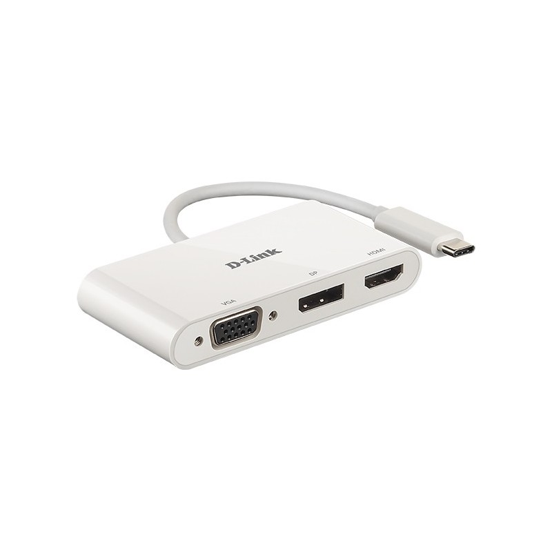D-Link DUB-V310 - USB 3.0 (3.1 Gen 1) Type-C Blanco