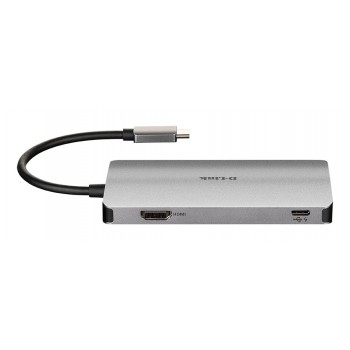 D-Link DUB-M610 - USB 3.0 (3.1 Gen 1) Type-C Aluminio, Negro
