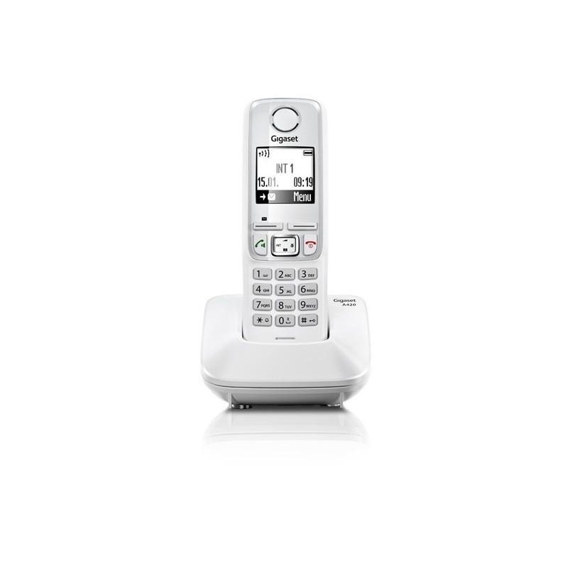 Gigaset A420 Teléfono DECT Blanco S30852H2314R101