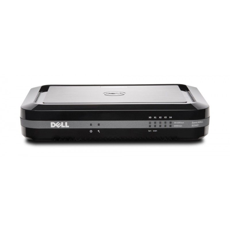 DELL SonicWALL Soho, Flash, Alámbrico, 802.11a, 802.11n, 50 60 Hz, 0 - 40 ºC, 128-bit AES, 192-bit A 01-SSC-0217