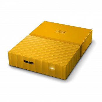 WD My Passport 4TB Micro-USB B 3.0 (3.1 Gen 1) Amarillo WDBYFT0040BYL-WESN