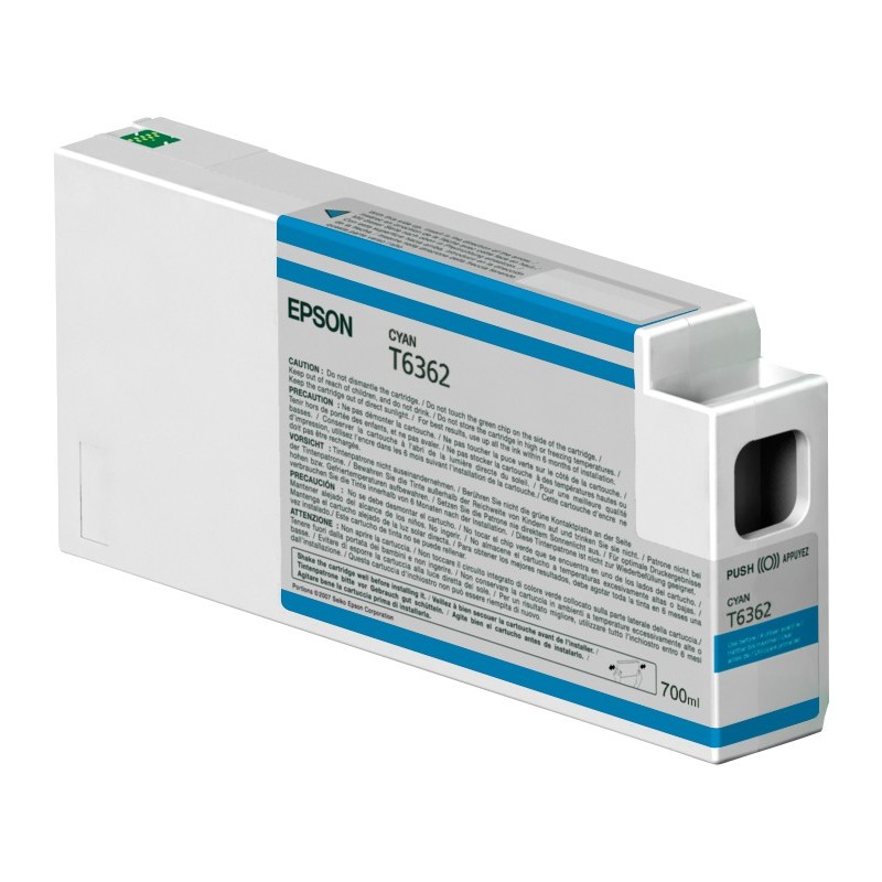 Epson Original Cartucho T636200 cian C13T636200