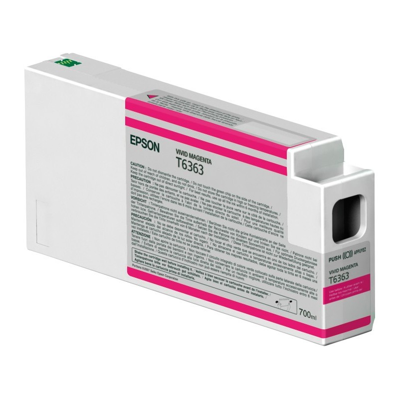 Epson Original Cartucho T636300 magenta vivo C13T636300