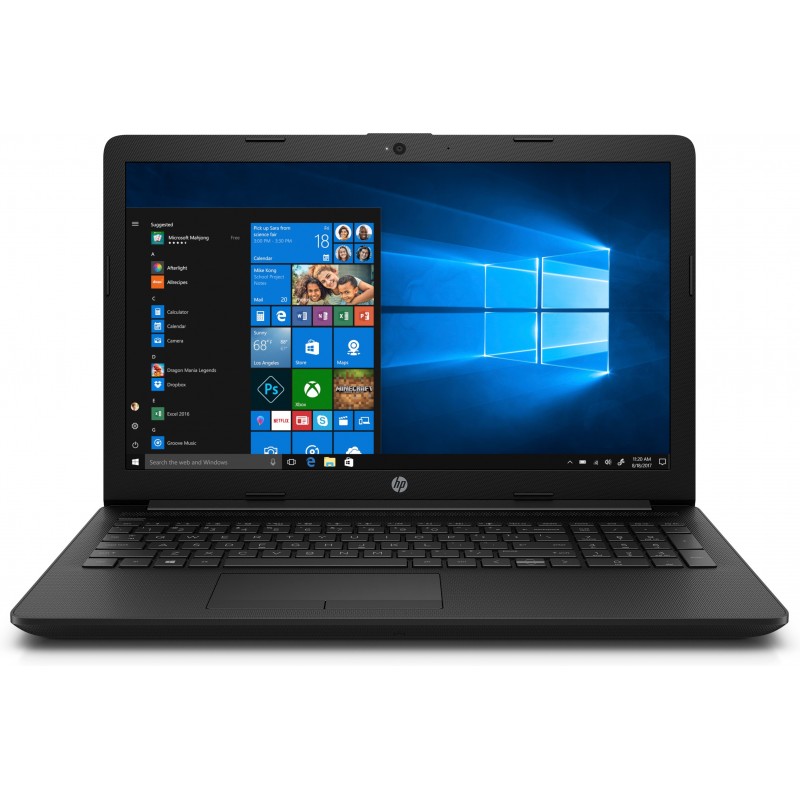 HP 15-da0001ns Negro - 15.6" - 1366x768 - Intel Celeron - 4GB - 500GB - Wi-Fi 4 - W10 Home 3ZT44EA