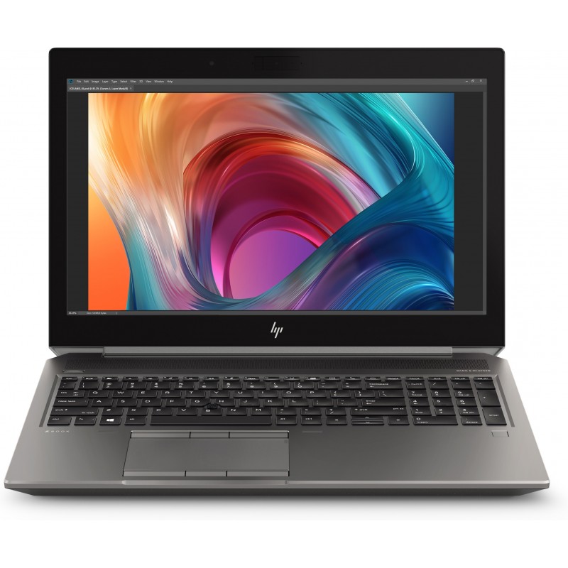 HP ZBook 15 G6 Plata - 15.6" - 1920x1080 - Intel Core i7 9 Gen - 16GB - 512GB SSD - NVIDIA Quadro T2 8JM02EAABE