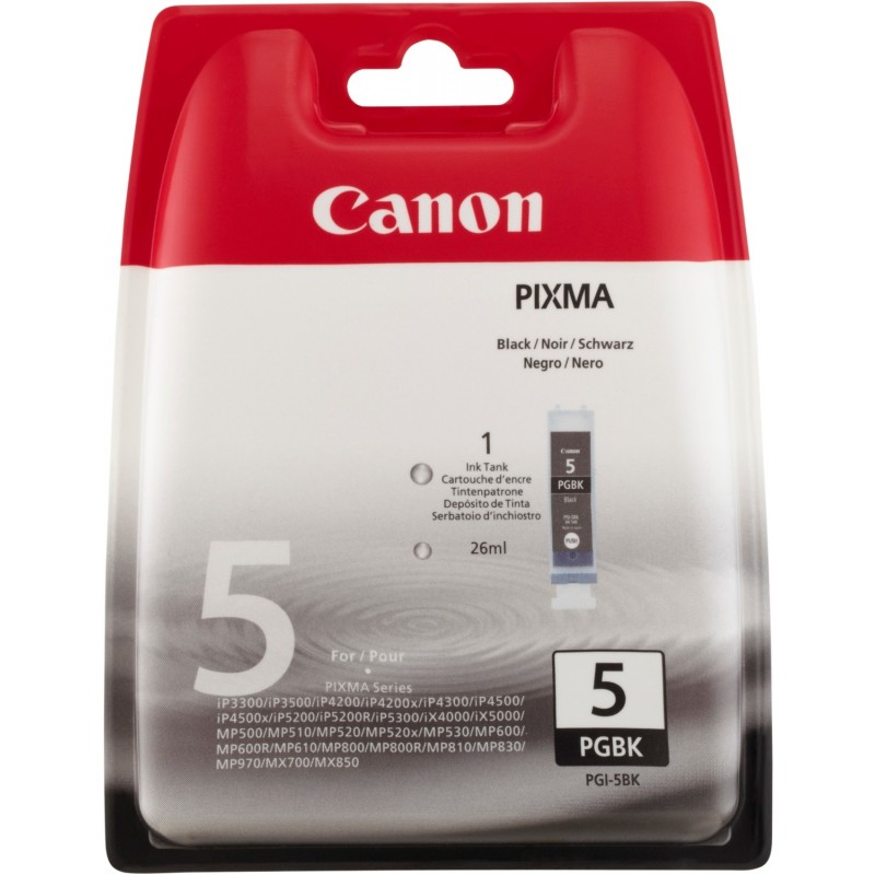 Canon PGI-5BK Original Negro 1 0628B029