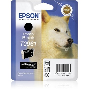 Cartucho Epson T0961 negro foto C13T09614010
