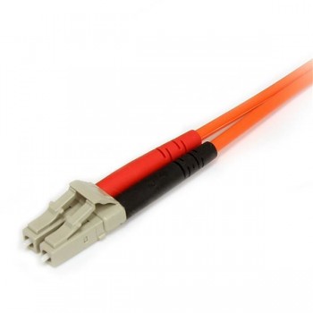 StarTech.com Cable Adaptador de Red de 1m Multimodo Dúplex Fibra Óptica LC-SC 62,5 125 - Patch Duple FIBLCSC1