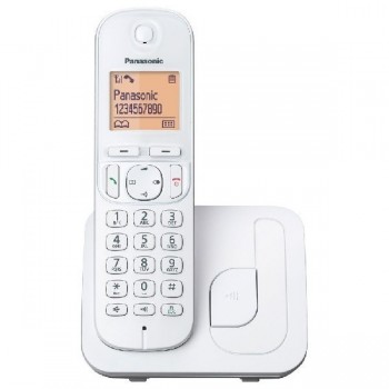 Panasonic KX-TGC210, Teléfono DECT, Terminal inalámbrico, Altavoz, 50 entradas, Identificador de lla KX-TGC210SPW