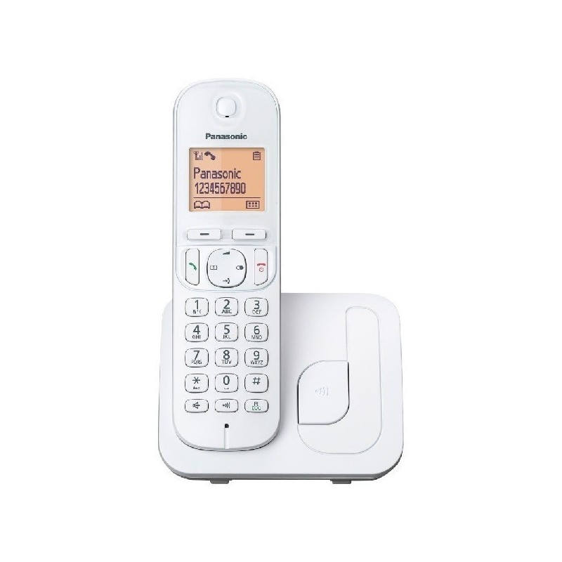 Panasonic KX-TGC210, Teléfono DECT, Terminal inalámbrico, Altavoz, 50 entradas, Identificador de lla KX-TGC210SPW