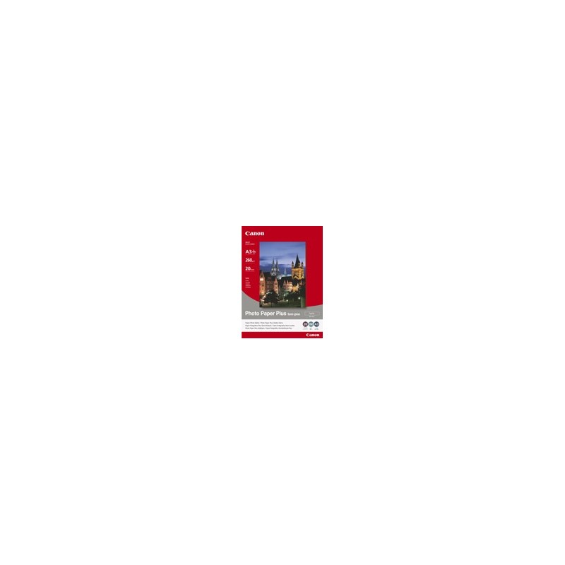 Canon SG-201 Photo Paper Plus A3+, 260 g m², Semi-gloss, 20 hojas 1686B032