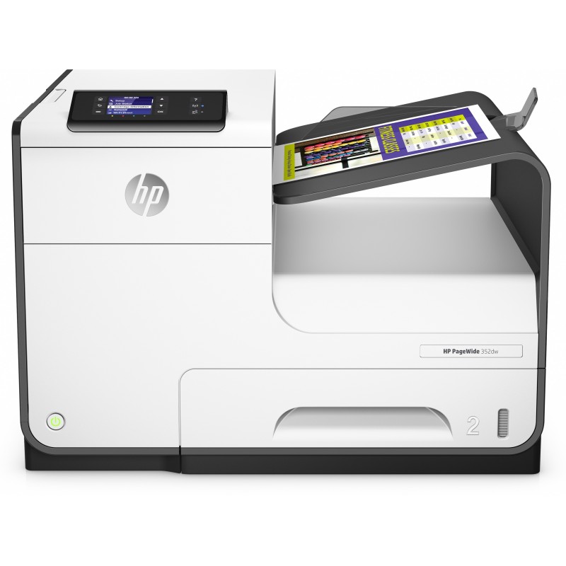 HP PageWide 352dw - Impresora - color - a dos caras - page wide array - A4 Legal - 1200 x 1200 ppp - J6U57BA81