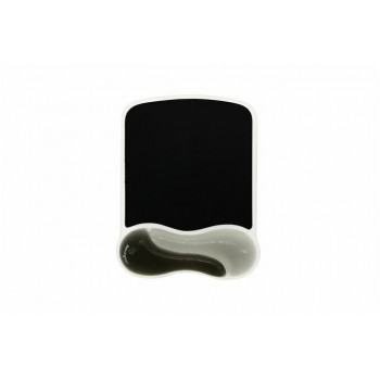 Kensington Duo Gel Mouse Wristrest Wave - Alfombrilla de ratón con apoyamuñecas - grafito de dos ton 62399