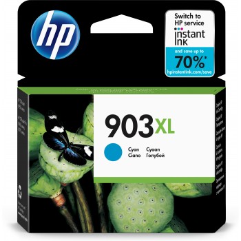 Cartucho de tinta Original 903XL cian de alto rendimiento T6M03AE301