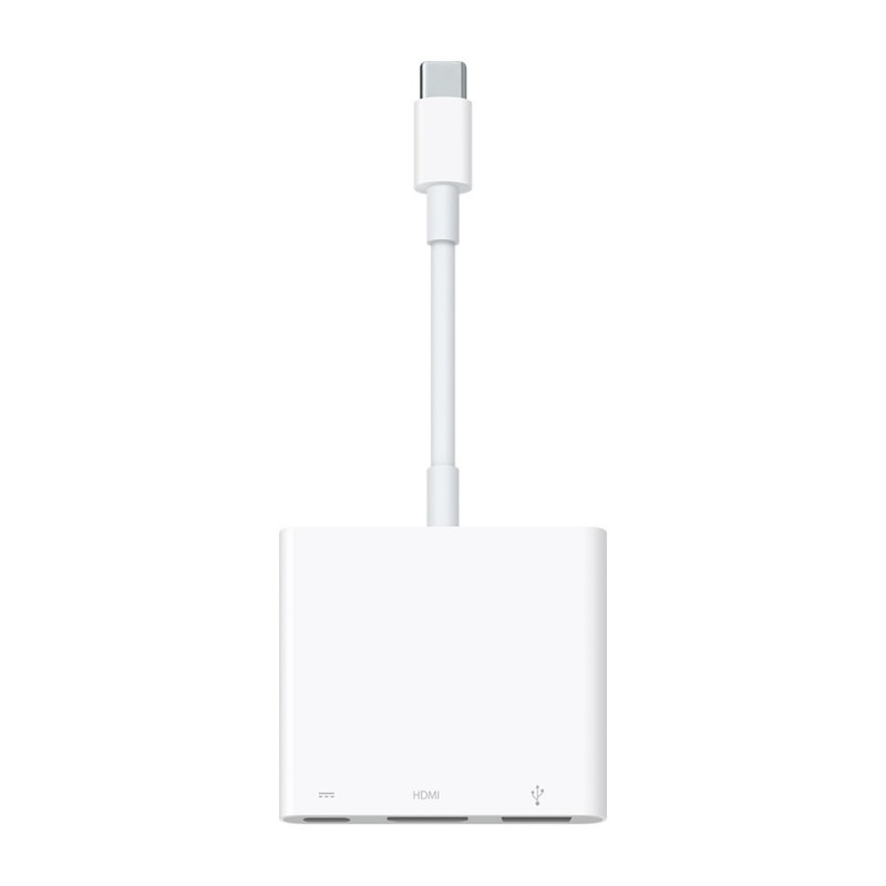 ADAPTADOR MULTIPUERTO DE USB-C A AV DIGITAL (Reacondicionado) MJ1K2ZM A