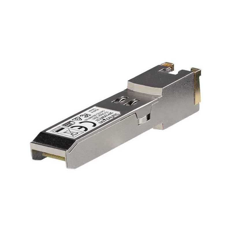 StarTech.com Módulo Transceptor SFP+ Compatible con Cisco - 10GBASE-T, 10000 Mbit s, SFP+, IEEE 802. SFP10GBTCST