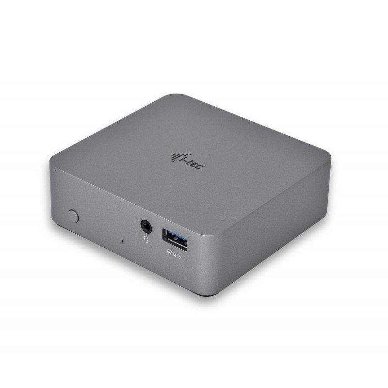 i-tec Metal USB-C replicador de puertos 4K de metal, Alámbrico, USB 3.0 (3.1 Gen 1) Type-C, 3,5 mm,  C31METAL4KDOCKPD