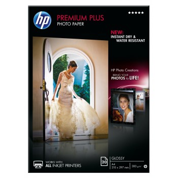HP CR672A papel fotográfico Brillo