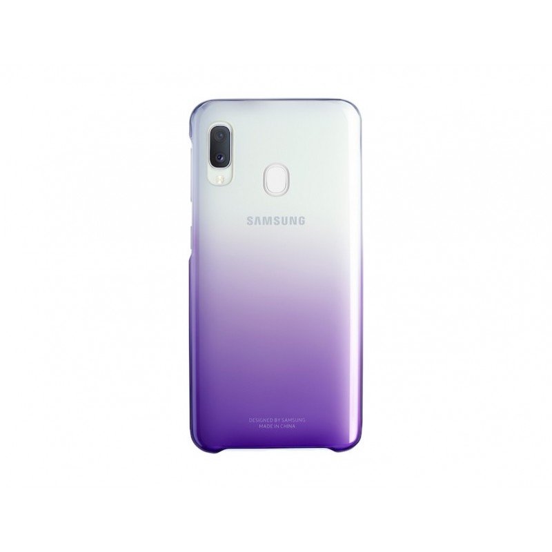 Samsung Gradation Cover Galaxy A20 DARKORCHID Púrpura EF-AA202CVEGWW