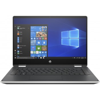 HP Pavilion x360 14-dh1019ns Negro, Plata 2-en-1 - 14" - 1920x1080 Táctil - Intel Core i3 10 Gen - 4 8XM10EAABE