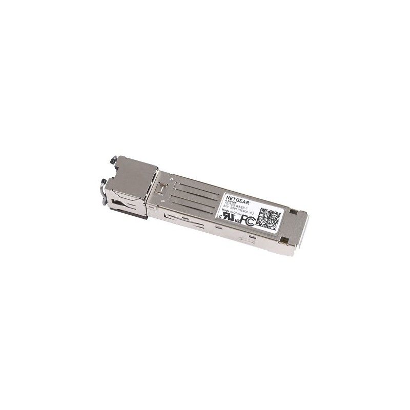 Netgear AXM765, 10000 Mbit s, GBIC, SFP+, Cobre, Plata, 30 m AXM765-10000S
