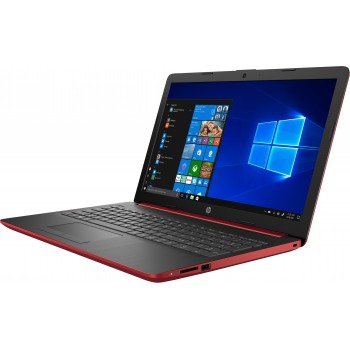 HP 15-db1016ns Negro, Rojo, Plata - 15.6" - 1366x768 - AMD Ryzen 7 - 8GB - 256GB SSD - Wi-Fi 5 - W10 6RL38EA