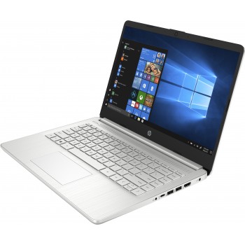 HP 14s-dq1000ns Plata - 14" - 1920x1080 - Intel Core i5 10 Gen - 8GB - 256GB SSD - Wi-Fi 5 - W10 Hom 8FC65EA
