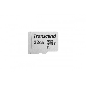 Transcend 300S, 32 GB, MicroSDHC, Clase 10, UHS-I, 95 MB s, Plata TS32GUSD300S