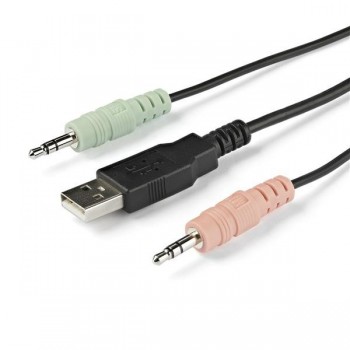 StarTech.com Switch KVM de 2 Puertos HDMI con Cables Incorporados - USB 4K 60Hz SV211HDUA4K