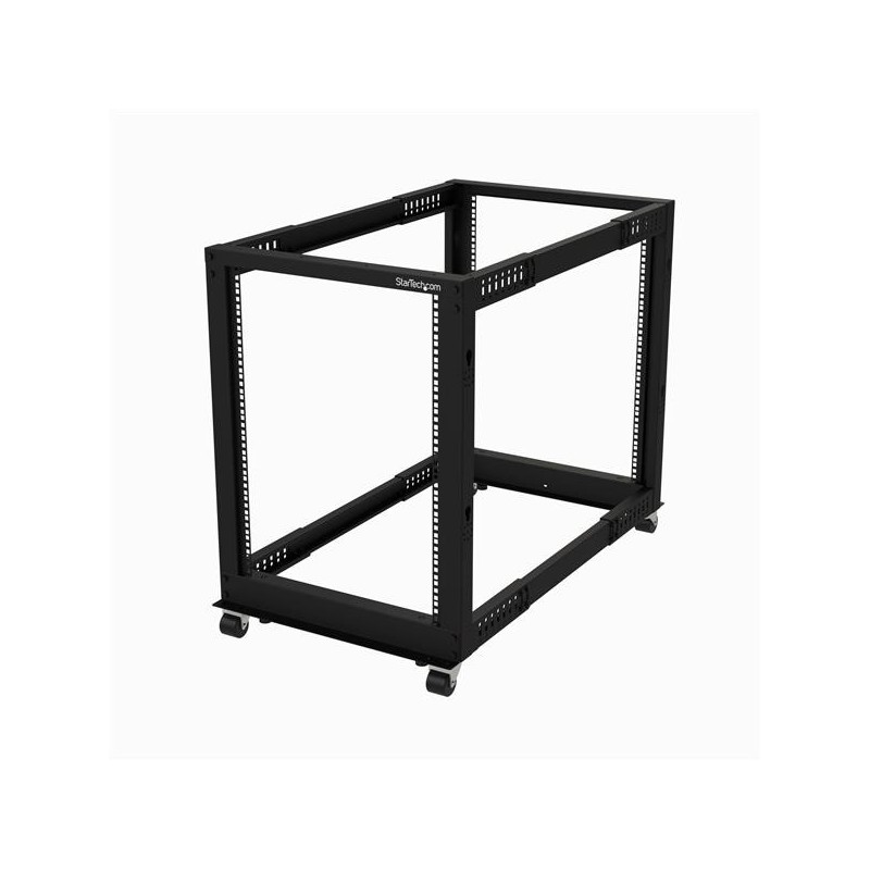 StarTech.com Rack de Marco Abierto de 15U - de 4 Columnas - de Profundidad Ajustable 4POSTRACK15U