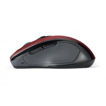 Kensington Ratón inalámbrico Pro Fit tamaño mediano, rojo rubí K72422WW