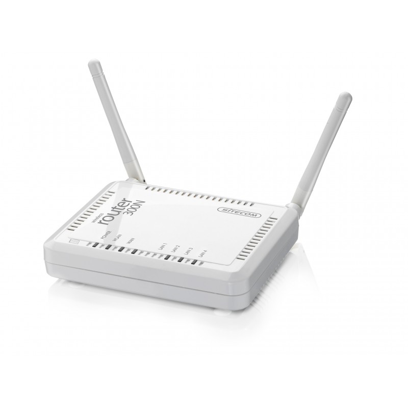 SITECOM WL-614 cableado 4 puertos RJ-45 10,100 Blanco WL-614