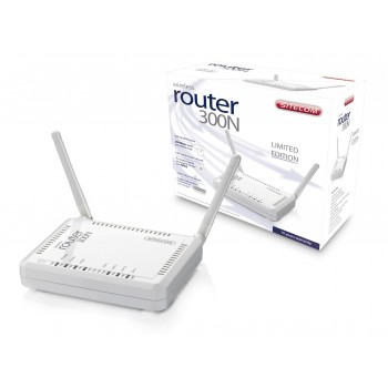 SITECOM WL-614 cableado 4 puertos RJ-45 10,100 Blanco WL-614