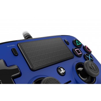 NACON PS4OFCPADBLUE, Gamepad, PlayStation 4, Share, Alámbrico, 3 m, 170 mm