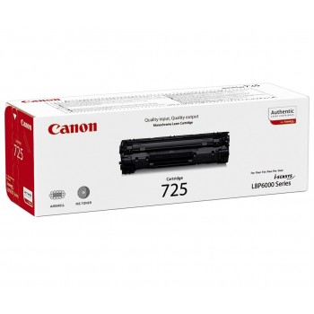 Canon CRG 725 Original Negro 3484B002