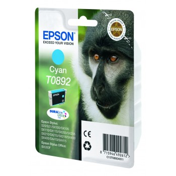 Epson Monkey Cartucho T0892 cian C13T08924011