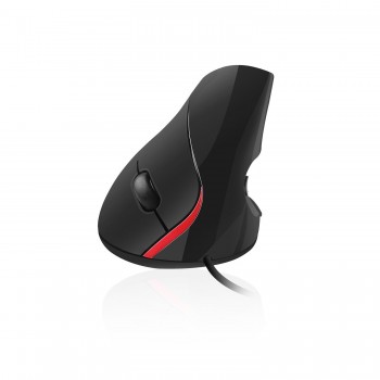 Ewent EW3156 Óptico 1000 DPI Negro, Rojo