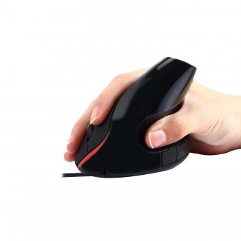 Ewent EW3156 Óptico 1000 DPI Negro, Rojo