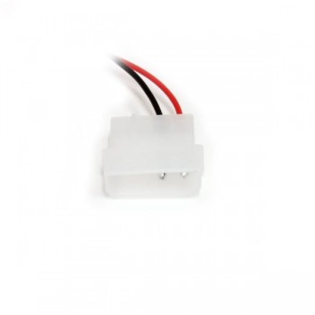 StarTech.com Cable SATA de Línea Delgada a SATA de 36 pulgadas con Adaptador de Alimentación LP4, 50 SLSATAF36T-STT