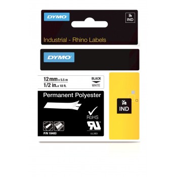 DYMO Poliéster Permanente IND 18483