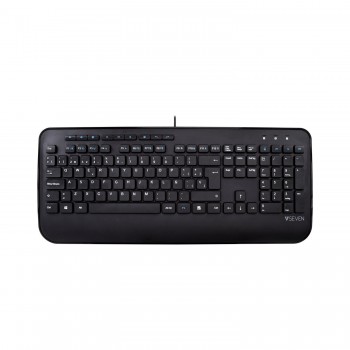 V7 Teclado multimedia USB profesional – ES KU300ES