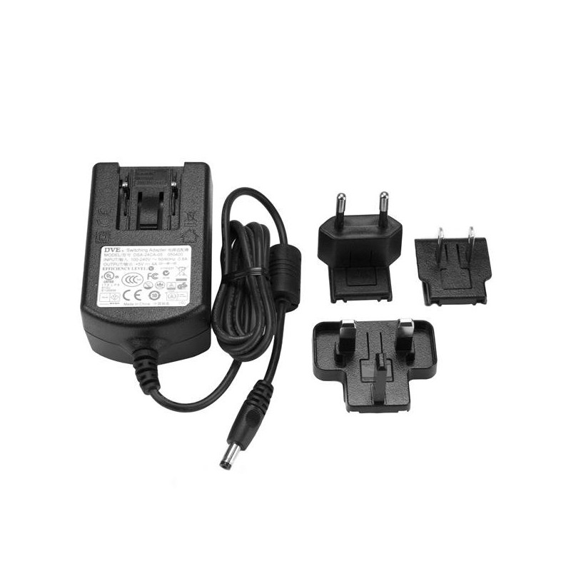 StarTech.com Adaptador de Alimentación de 5V de DC - 5 Voltios y 4 Amperios - Adaptador de Corriente SVA5M4NEUA