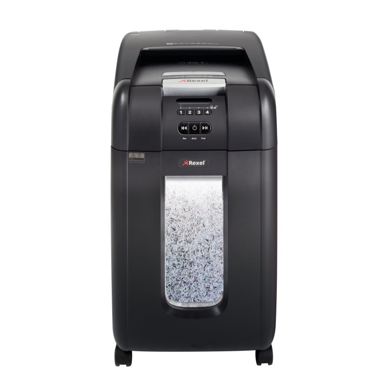 Rexel Destructora autoalimentación Auto+ 300M microcorte, Micro-cut shredding, 23 cm, 40 L, 330 hoja 2104300EU