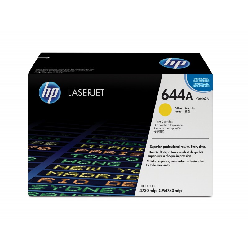 HP 644A Original Amarillo 1 pieza(s) Q6462A