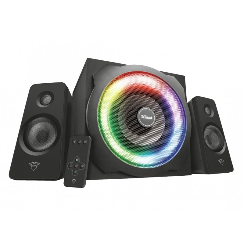 Trust GXT 629 Tytan, 2.1 canales, 60 W, Universal, Negro, 120 W, Inalámbrico 22944