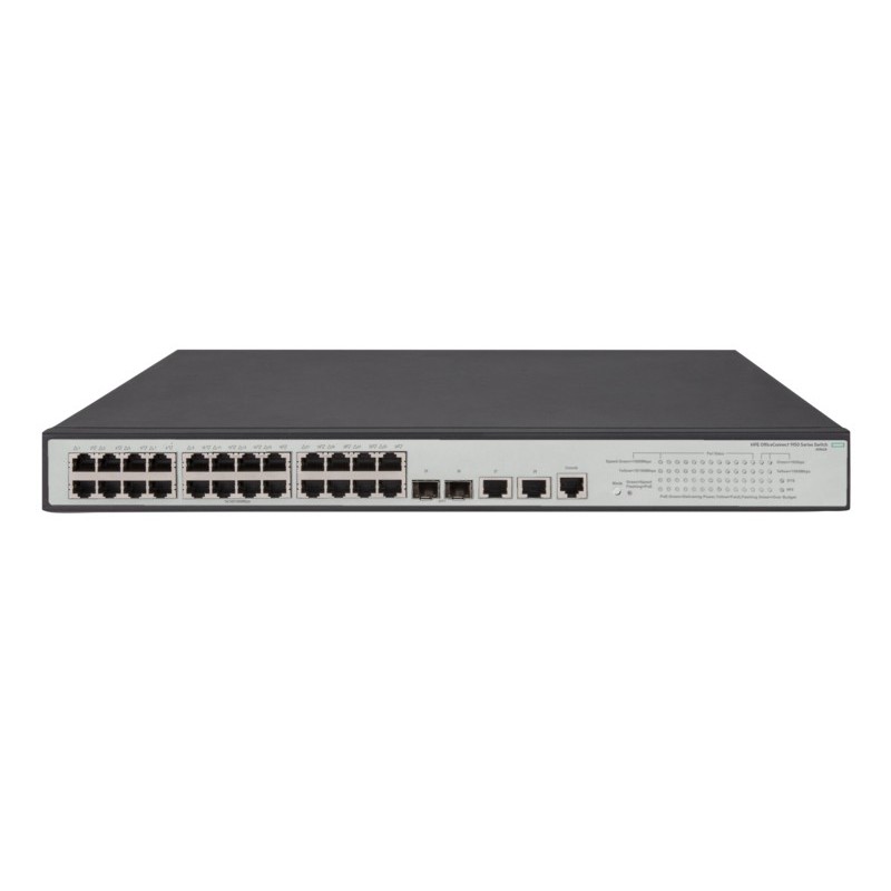 HPE OfficeConnect 1950 24G 2SFP+ 2XGT PoE+ Gestionado L3 Gigabit Ethernet (10 100 1000) Gris 1U  - P JG962AABB