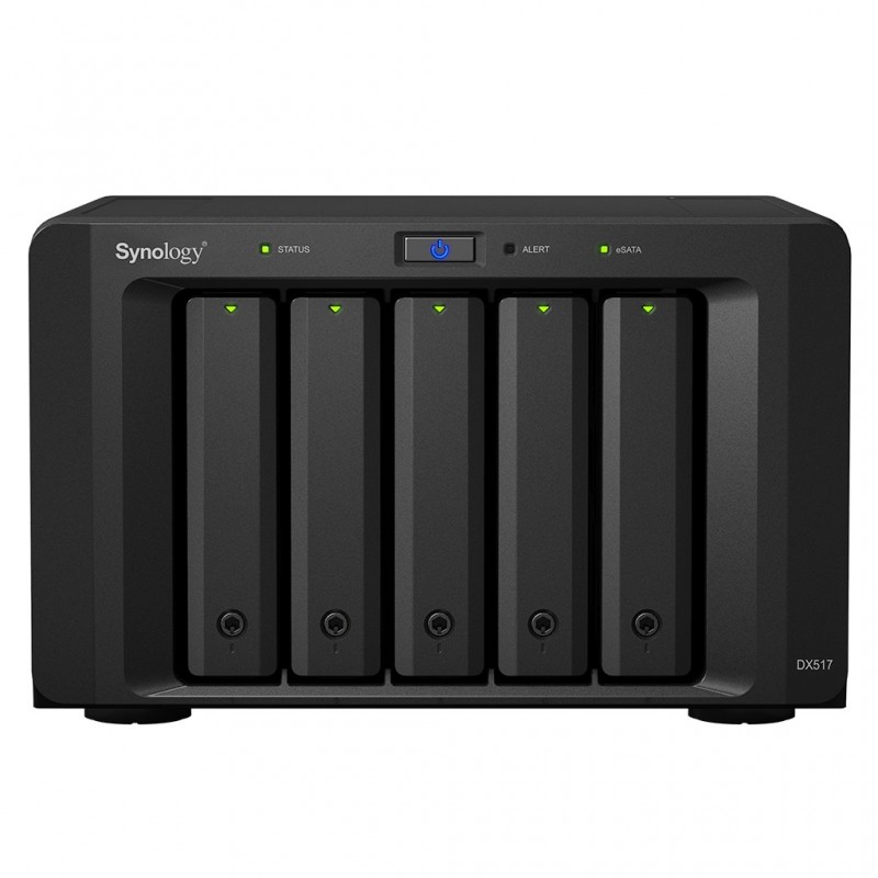 Synology DX517, Unidad de disco duro, SSD, 50 TB, 